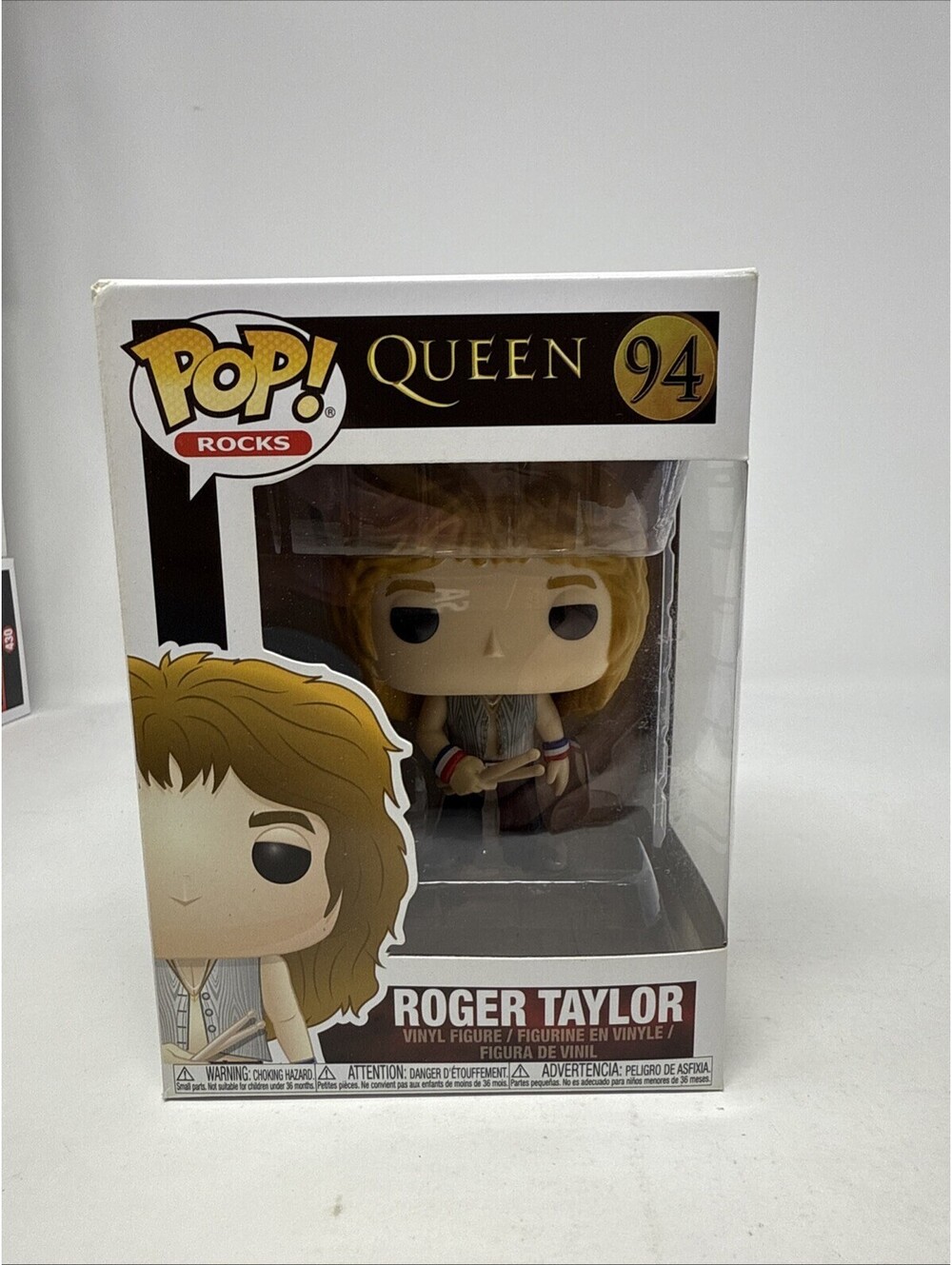 Queen Funko POP Rocks Vinyl Figure | Roger Taylor